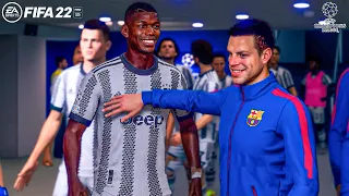 FIFA 22 | Barcelona Vs Juventus Ft. Lewandowski, Pogba, Azpilicueta, | Gameplay