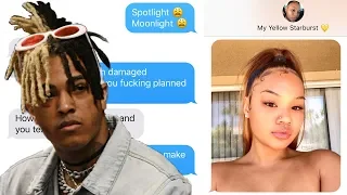 XXXTENTACION "MOONLIGHT" LYRIC TEXT PRANK ON EX GIRLFRIEND!!!