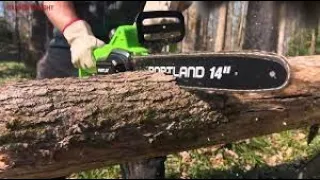 REVIEW & TESTING HARBOR FREIGHT PORTLAND ELECTRIC CHAIN SAW