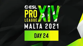 Full Broadcast: ESL Pro League Season 14 - Day 24 - September 10, 2021