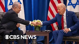 Biden meets with Netanyahu on "upholding democratic values" in Israel