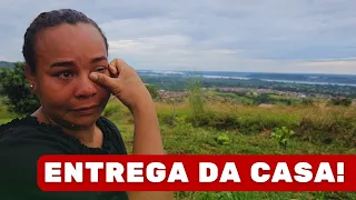 GISELE DO POÇO SE EMOCIONA! ENTREGA DA CASA VAI ACONTECER!