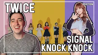 TWICE - "KNOCK KNOCK" + "SIGNAL" MV | REACTION