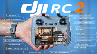 DJI RC 2 User Manual Tutorial: Mini 4 Pro - Air 3