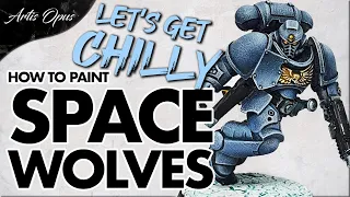 Space Wolves Painting Tutorial - Incredible results FAST!