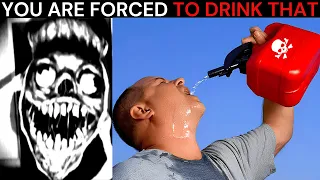 Mr Incredible Becoming Uncanny meme (You are forced to drink that) | 30+ phases