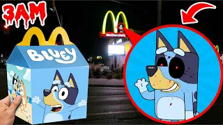 DO NOT ORDER BLUEY HAPPY MEAL FROM MCDONALDS AT 3AM!! *BINGO, BANDIT, CHILLI AND BLUEY IN REAL LIFE*