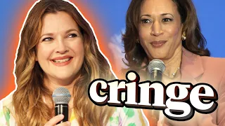 CRINGE: Drew Barrymore asks Kamala Harris to be ‘MOMALA’ of the country