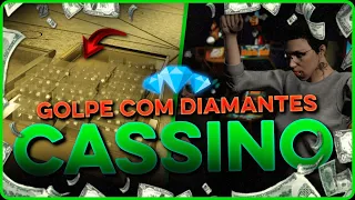 COMO FAZER O GOLPE DO CASSINO? - DIAMANTES - GTA Online