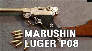 마루신 모델건 루거P08,내 재산목록1호  Marushin Model Gun Luger P08 Review
