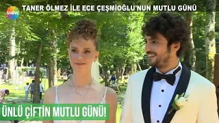 Taner Ölmez ile Ece Ceşmioğlu dünya evine girdi!