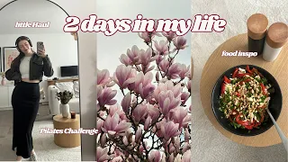 two days in my life: healthy habits einbauen, kleiner haul, food inspo// Manolya