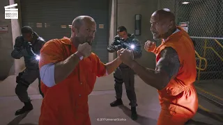 The Fate of the Furious: Jail fight HD CLIP