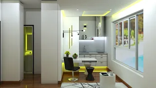 TINY APARTMENT 188sqft ( MICRO APARTMENT 17.5sqm ) | SPACE SAVING IDEAS | NEVER TOO SMALL