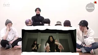 bts reaction shut down dance practice