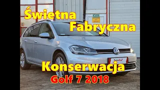 Świetna Fabryczna Konserwacja VW Golf 7 2018r. #drimcar #vw #konserwacja