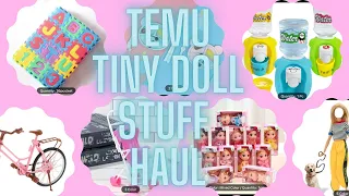 Temu Haul Doll Stuff for Barbie Dollhouse Playset Clothes *adult collector*