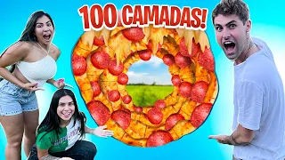 100 CAMADAS DE COMIDA!! ( CORREDOR DE COMIDA )