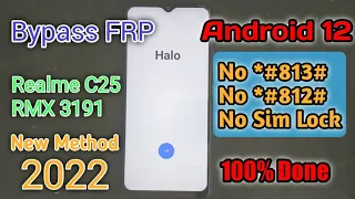 Cara Bypass FRP Realme C25 RMX3191 Android 12