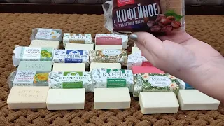 ШУРШИМ ЗАПАСАМИ МЫЛА//ОООЧЕНЬ МНОГО//Ч.2// unpacking soap 🧼🧼