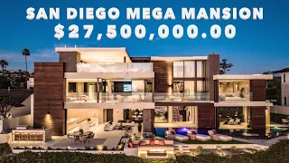 Insane Modern Mega Mansion on the Ocean in San Diego!