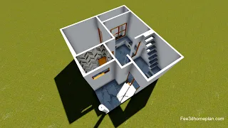 25x28 Small House design Plan  II 700 sqft house plan II ghar ka naksha 2020