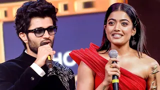 The most happening Vijay Deverakonda and Rashmika Mandanna captivate with their loving speeches