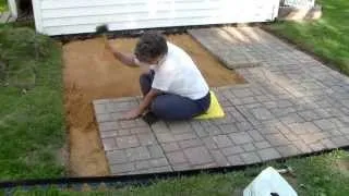 Building a paver patio and firepit