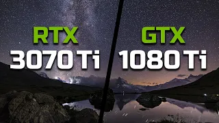 RTX 3070 Ti vs GTX 1080 Ti - Test in 9 Games