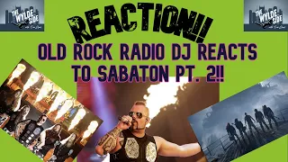 [REACTION] Old Rock Radio DJ REACTS to SABATON ft. "Bismark"