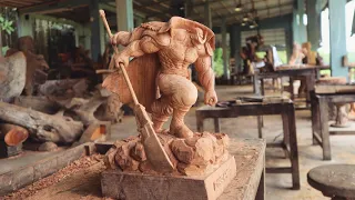 Wood Carving - One Piece: Whitebeard [ワンピース]