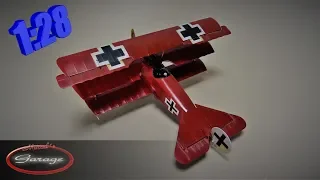 1:28 Revell Fokker DR1 Roter Baron Baubericht / how to build / Bausatzvorstellung / Tutorial