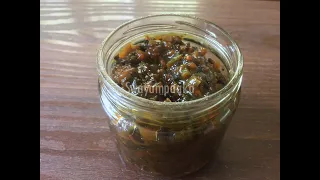 hagalakayi melogara recipe | ಹಾಗಲಕಾಯಿ ಮೇಲೋಗರ | Bitter Gourd gojju |vegan, gluten free, travel recipe