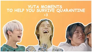 5 min of yuta nakamoto to help you survive quarantine 💜 (funny + cute moments)