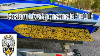 Custom Riva Racing Sponsons On Yamaha GP1800R SVHO