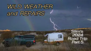 Wild Weather and Repairs at Amistad Reservoir: Slim's 2024 Travels Part 5