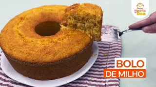 A melhor receita de BOLO DE MILHO FOFINHO que você já viu!