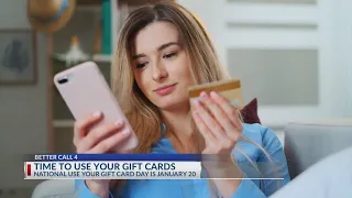 'National Use Your Gift Card Day' encourages shoppers to spend gift cards