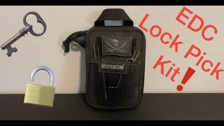 [25] Locksmith 101: My EDC Lock Pick Kit