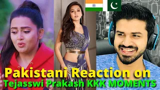 Tejaswi Prakash Cute and Funny Moments Reaction Vlogger