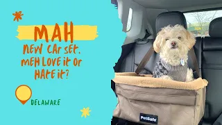 UNBOXING PET SAFE HAPPY RIDE BOOSTER SEAT FOR DOGS | TESTING PERFORMANCE & QUALITY | BALDO'S WORLD