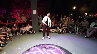 Sultan vs Joe popping beginners final Back to the future battle 2019