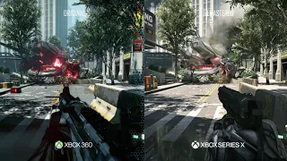 Crysis Remastered: Trilogy Xbox 360 vs Xbox Series X Comparison l Trailer l 4K 60FPS