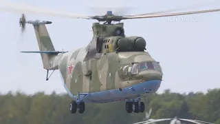 Mi-8 Mi-26 like plane takeoff