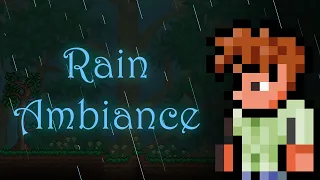 Terraria Relaxing Music + Rain Sounds (Looped) - Calm and Chill Video Game Songs