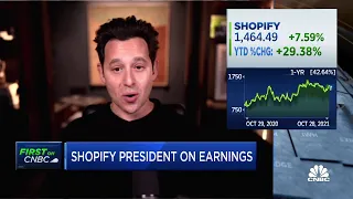 Shopify president sees more merchants using its services