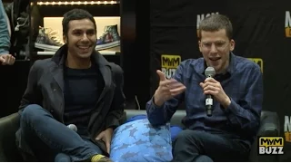 MCM EXCLUSIVE Jesse Eisenberg & Kunal Nayyar Interview: The Spoils & More