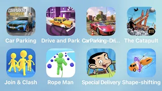 Car Parking, Drive and Park, Car Parking Driving School and More Games iPad Gameplay