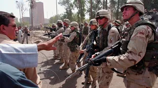 The capture of Saddam Hussein in 2003