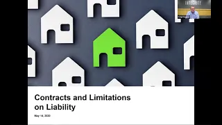 Contracts And Limitations On Liability